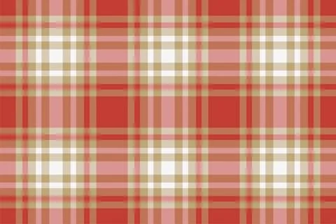Plaid pattern seamless. Check fabric texture. Stripe square background. Vecto Illustrazione stock