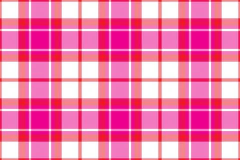 Plaid pattern seamless. Check fabric texture. Stripe square background. Vecto イラスト素材