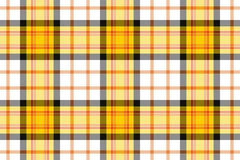 Plaid pattern seamless. Check fabric texture. Stripe square background. Vecto Illustrazione stock