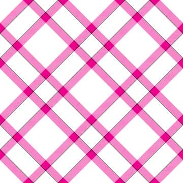 Plaid pattern seamless. Check fabric texture. Stripe square background. Vecto Stock Illustration
