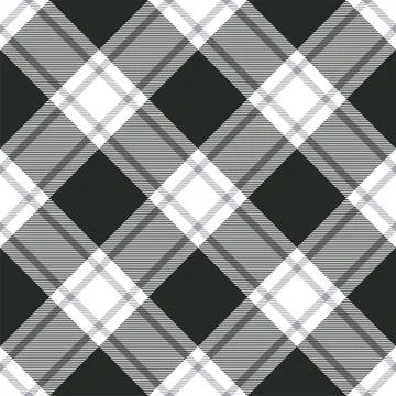Plaid pattern seamless. Check fabric texture. Stripe square background. Vecto Stock Illustration