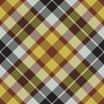 Plaid pattern seamless. Check fabric texture. Stripe square background. Vecto Stock Illustration