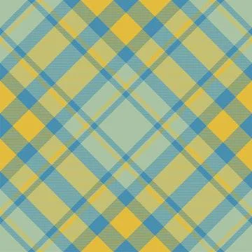 Plaid pattern seamless. Check fabric texture. Stripe square background. Vecto Stock Illustration
