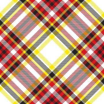 Plaid pattern seamless. Check fabric texture. Stripe square background. Vecto Stock Illustration