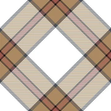 Plaid pattern seamless. Check fabric texture. Stripe square background. Vecto Stock Illustration