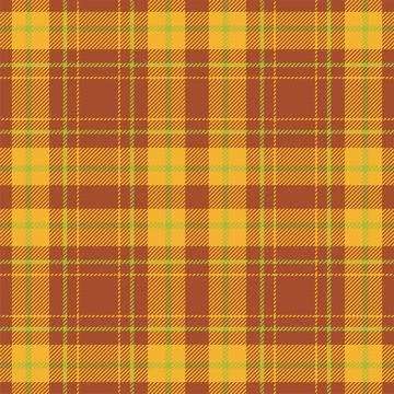 Plaid pattern seamless. Check fabric texture. Stripe square background. Vecto Stock Illustration