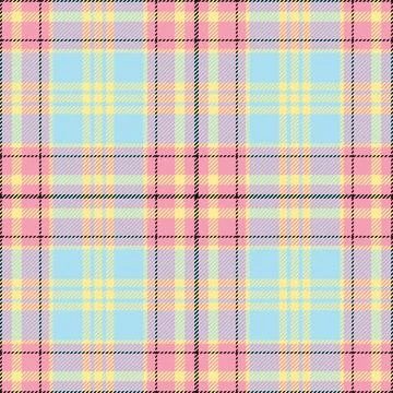 Plaid pattern seamless. Check fabric texture. Stripe square background. Tarta Stock Illustration