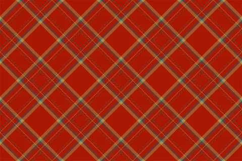 Plaid pattern seamless. Check fabric texture. Stripe square background. Vecto Stock Illustration