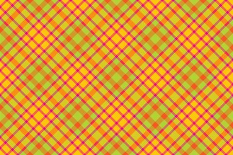 Plaid pattern seamless. Check fabric texture. Stripe square background. Vecto Stock Illustration