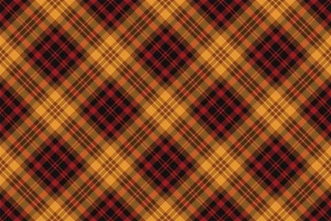 Plaid pattern seamless. Check fabric texture. Stripe square background. Vecto Stock Illustration