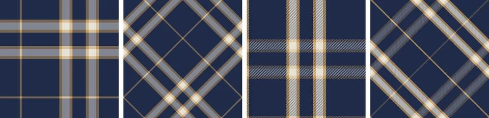 Plaid pattern seamless tartan check plaid for skirt Stock Illustration