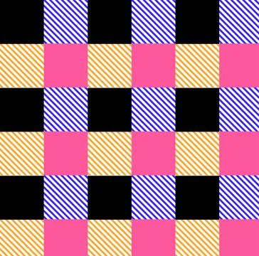 Plaid pattern seamless textile repeat background design 스톡 일러스트