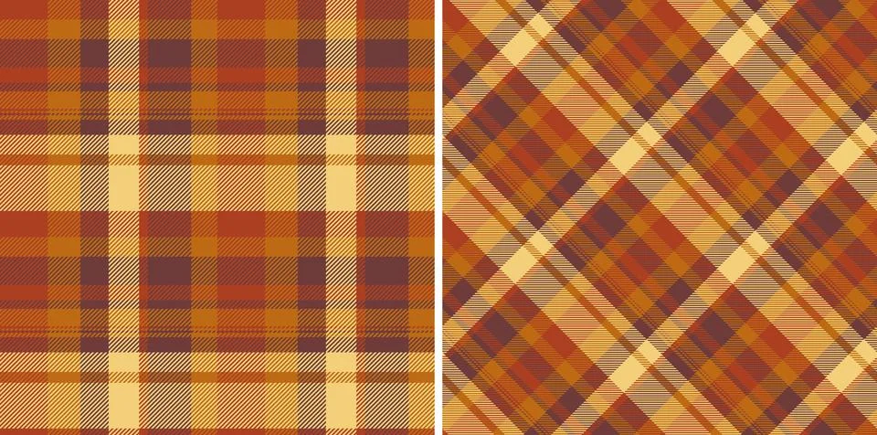 Plaid pattern seamless of texture background tartan with a textile vector f.. Stock Illustration