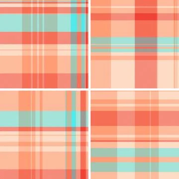 Plaid pattern set ideal for picnic spreads, alfresco meals, and outdoor parti 스톡 일러스트