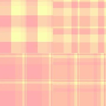 Plaid pattern set for professional fabric manufacturing and creative design.. Stockillustratie