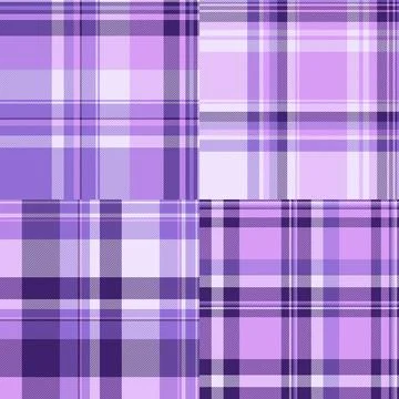 Plaid pattern set tailored for backyard barbecues, camping trips, and relaxed Stock Illustration