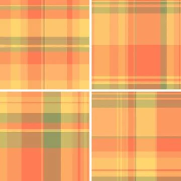 Plaid pattern set tailored for old-fashioned aesthetics. Ideal for timeless.. 스톡 일러스트