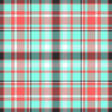 Plaid pattern for small sewing businesses and bespoke designs. Seamless vec.. 스톡 일러스트