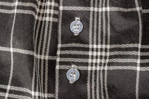Plaid pattern texture background closeup color black and white Stockfoto's