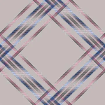 Plaid pattern vector. Check fabric texture. Seamless textile design for cloth Stock Illustration