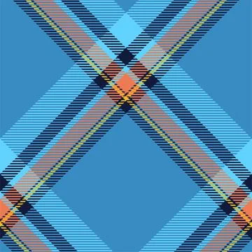 Plaid pattern vector. Check fabric texture. Seamless textile design for cloth イラスト素材