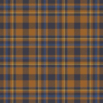 Plaid seamless pattern. Check fabric texture. Vector textile print. Stock Illustration