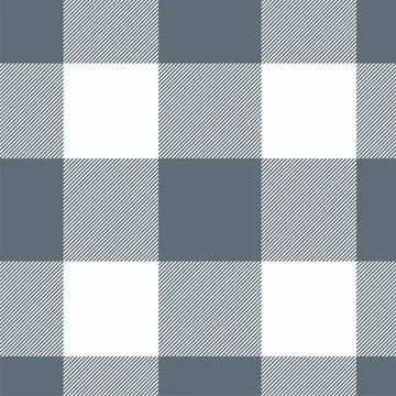 Plaid seamless pattern. Check fabric texture. Vector textile print. Stock Illustration