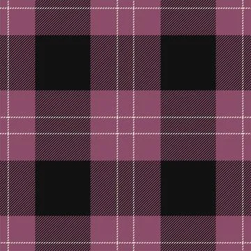 Plaid seamless pattern. Check fabric texture. Vector textile print. イラスト素材