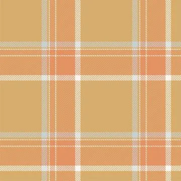 Plaid seamless pattern. Check fabric texture. Vector textile print. Stock Illustration
