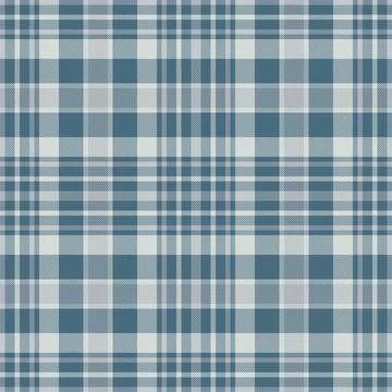 Plaid seamless pattern. Check fabric texture. Vector textile print. Stock Illustration
