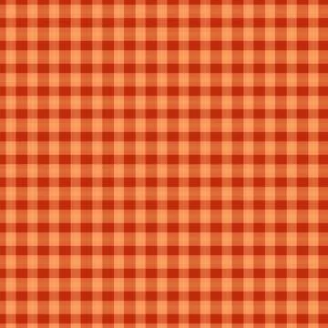 Plaid seamless pattern. Flannel fabric texture from tartan, plaid, tablecloth Stock Illustration