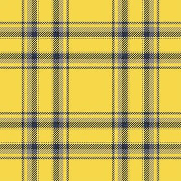 Plaid seamless pattern in orange. Check fabric texture. Vector textile print. Illustrazione stock