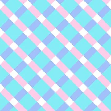 Plaid seamless pattern in pastel colors. Madras design spring, summer holiday Stock Illustration