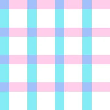 Plaid seamless pattern in pastel colors. Madras design spring, summer holiday 库存插图
