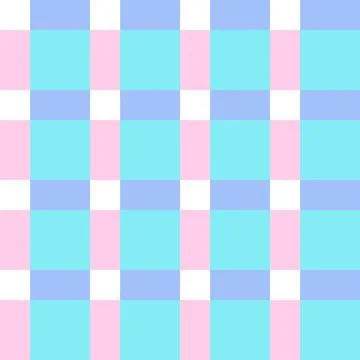 Plaid seamless pattern in pastel colors. Madras design spring, summer holiday Stock Illustration