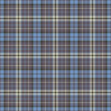 Plaid seamless pattern. Vector background of textile ornament. Flat fabric de Illustrazione stock