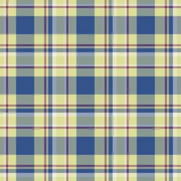 Plaid seamless pattern. Vector background of textile ornament. Flat fabric de 스톡 일러스트