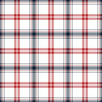 Plaid seamless pattern. Vector background of textile ornament. Flat fabric de Illustrazione stock