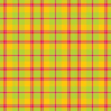 Plaid seamless pattern. Vector background of textile ornament. Flat fabric de Stock Illustration