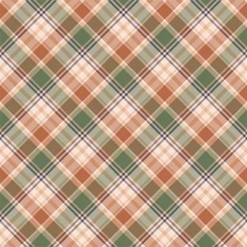 Plaid seamless pattern. Vector background of textile ornament. Flat fabric de Stock Illustration