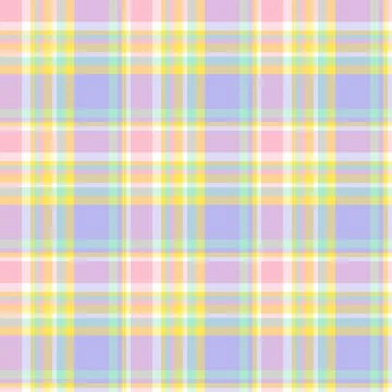 Plaid seamless pattern. Vector background of textile ornament. Flat fabric de Illustrazione stock