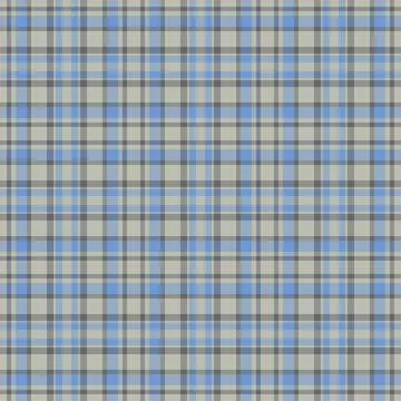 Plaid seamless pattern. Vector background of textile ornament. Flat fabric de Illustrazione stock