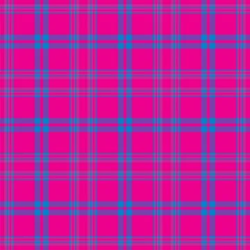 Plaid seamless pattern. Vector background of textile ornament. Flat fabric de イラスト素材