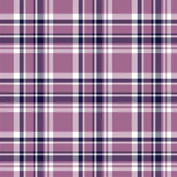Plaid seamless pattern. Vector background of textile ornament. Flat fabric de イラスト素材