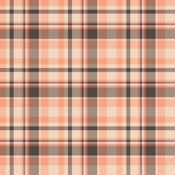 Plaid seamless pattern. Vector background of textile ornament. Flat fabric de イラスト素材