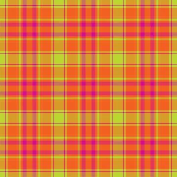 Plaid seamless pattern. Vector background of textile ornament. Flat fabric de Stockillustratie