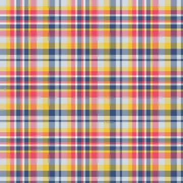 Plaid seamless pattern. Vector background of textile ornament. Flat fabric de イラスト素材