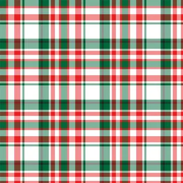Plaid seamless pattern. Vector background of textile ornament. Flat fabric de 스톡 일러스트
