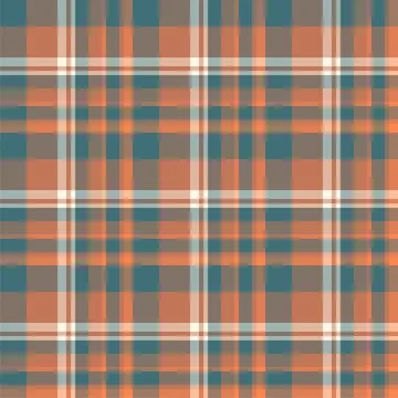 Plaid seamless pattern. Vector background of textile ornament. Flat fabric de Stock Illustration