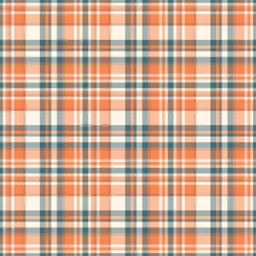 Plaid seamless pattern. Vector background of textile ornament. Flat fabric de Stock Illustration